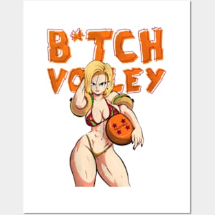 B*ITCH VOLLEY Posters and Art